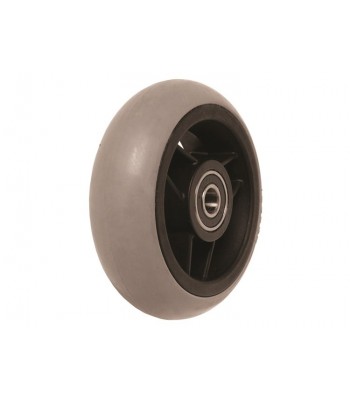 4 x 1 1/2 Inch Soft Roll Caster With Bearings